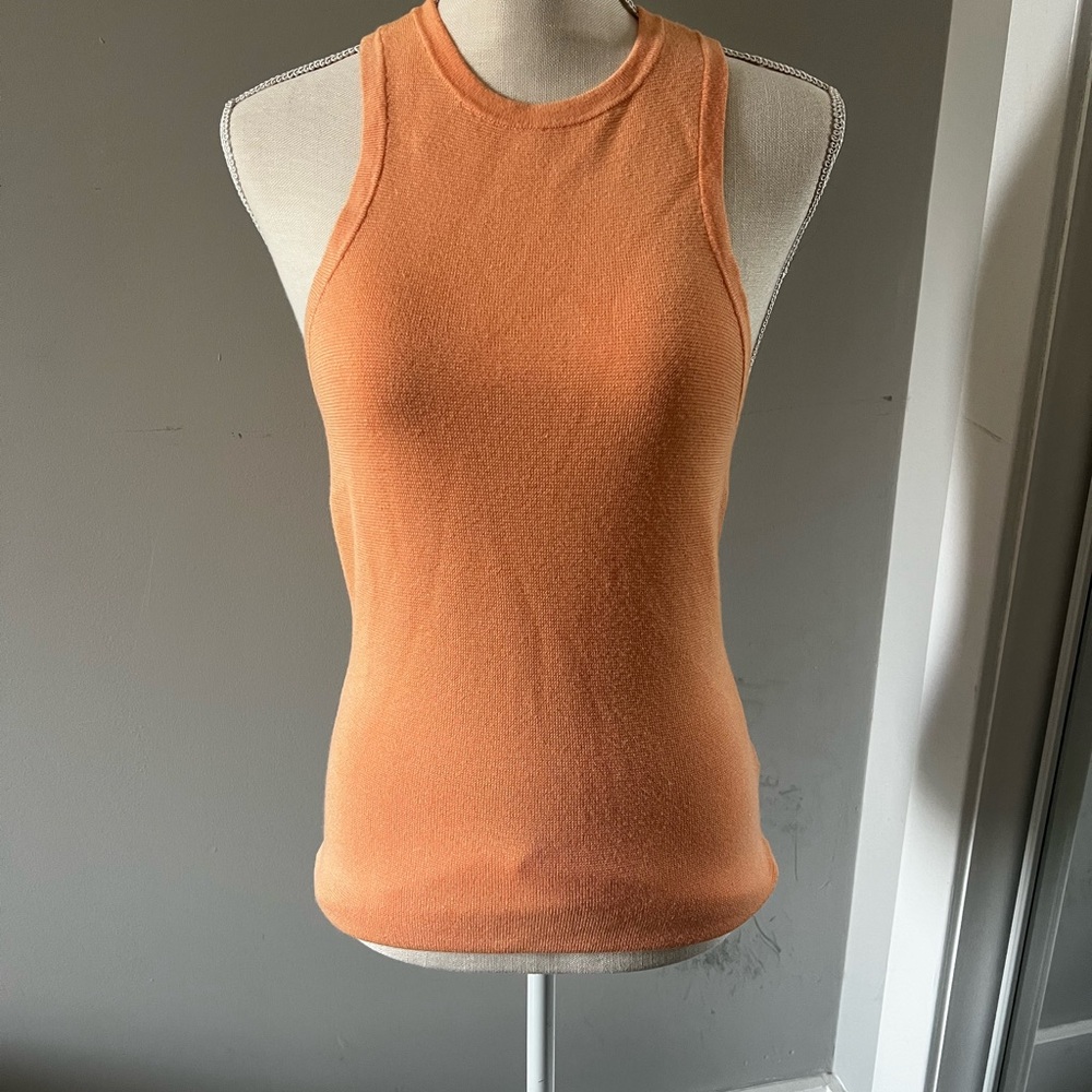 Abercrombie & Fitch peach Sleeveless Bodysuit